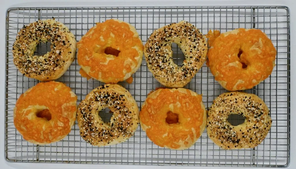 Homemade Bagels preparation